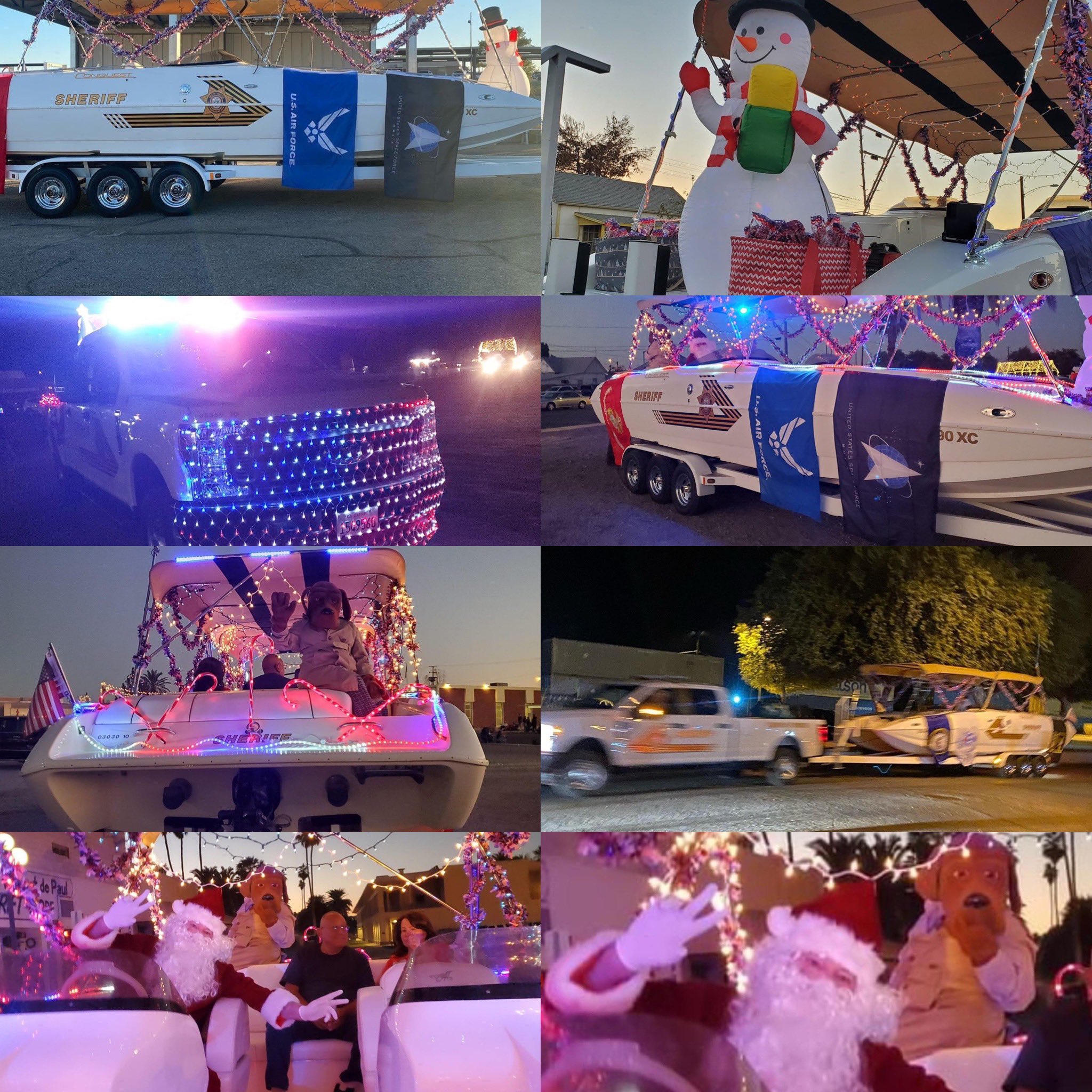 Parade floats