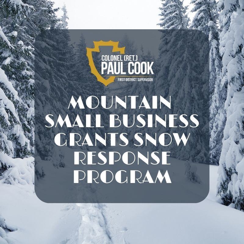 Mountain Small Business Grants Snow Response Program