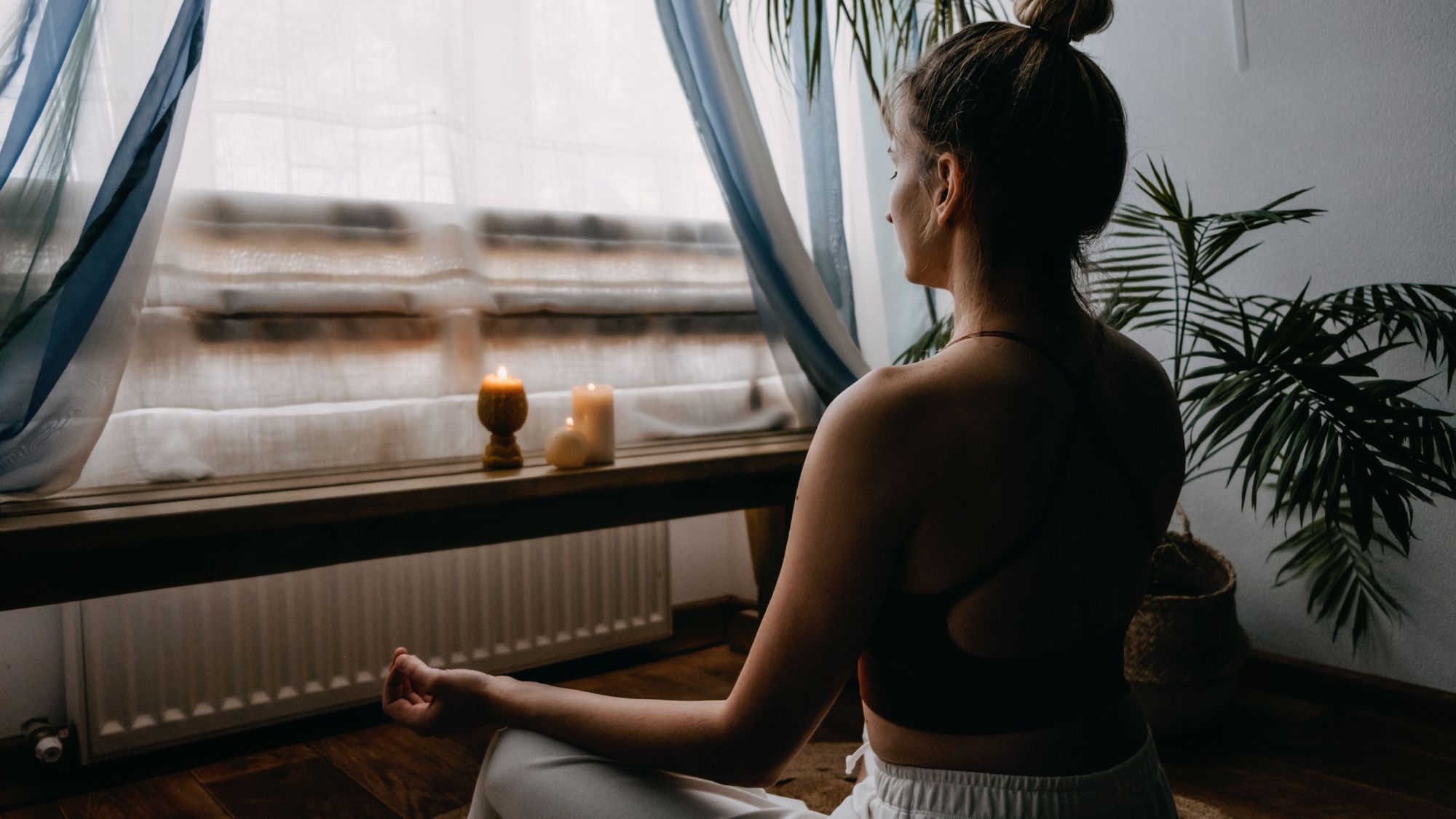 Woman doing yoga