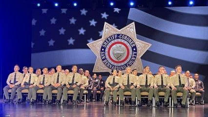 Sheriff Deputies at graduation
