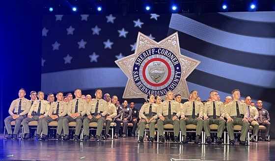Sheriff Deputies at graduation