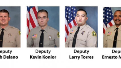 Four deputies honored