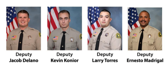 Four deputies honored