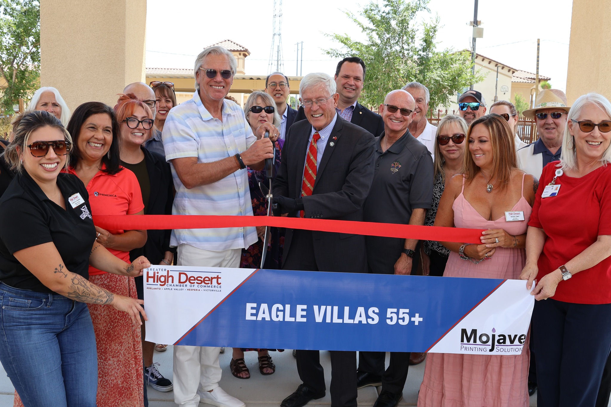 eagle villas ribbon cutting