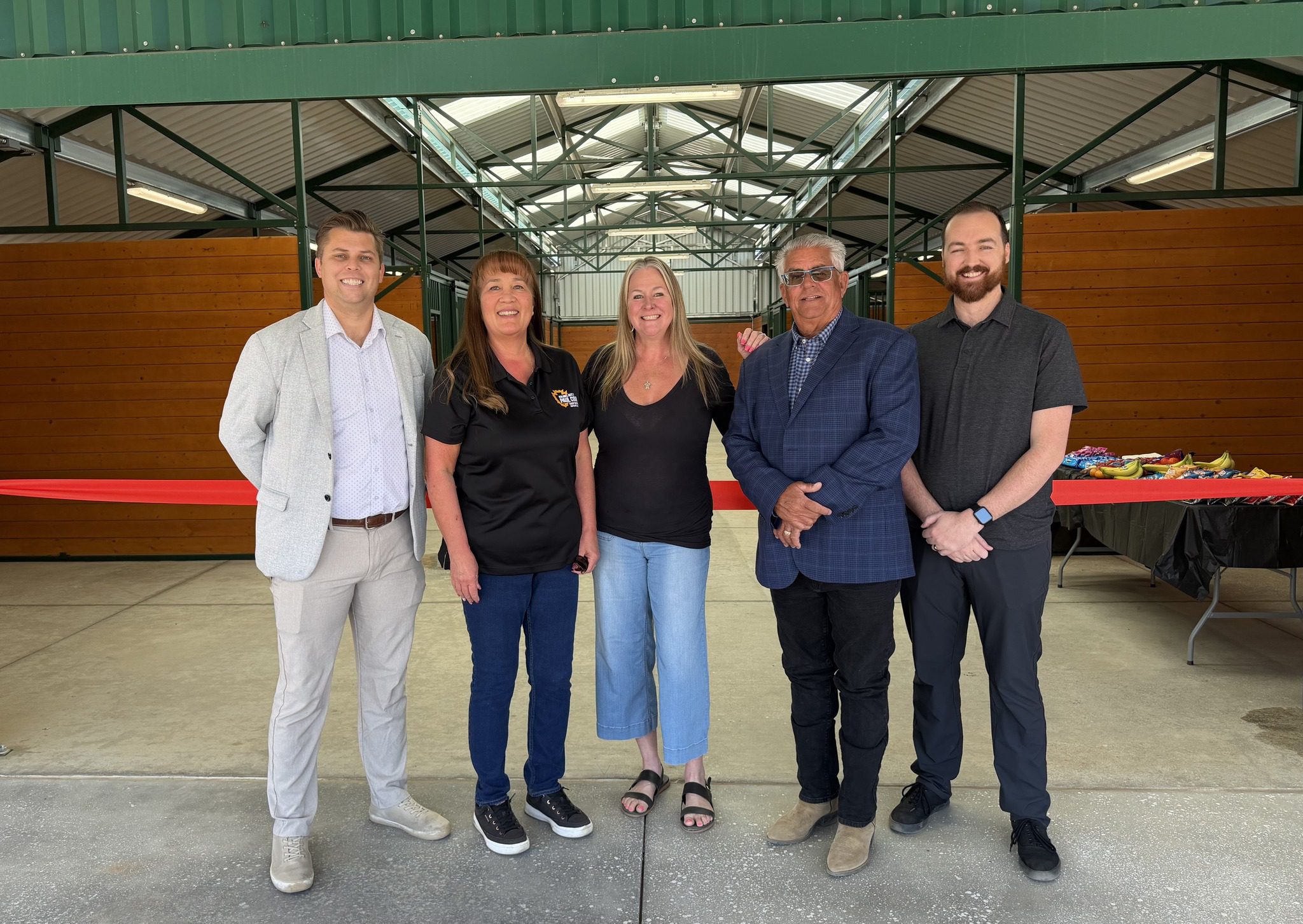 Cook Staff at Ribbon Cutting