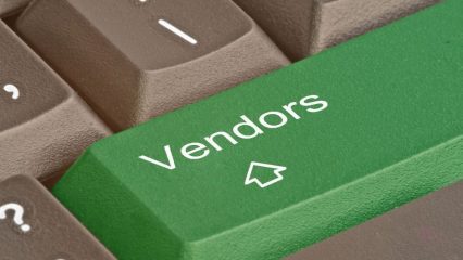 Vendors button