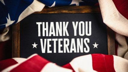 Thank You Veterans Flag