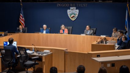 Board meeting chambers