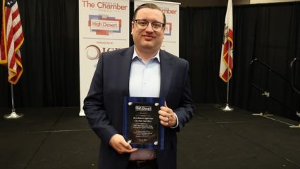 Dakota Higgins with Certificate